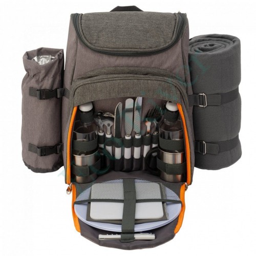 Рюкзак для пикника TWPB-3708D286R (на 2 персоны) с ковриком