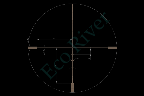 Оптический прицел ARTELV CRS 1-6x24 SFP, 30mm, с подсветкой Fiber