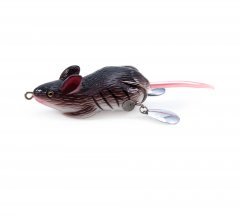 Мышь-незацепляйка Namazu MOUSE с лепестками, 76 мм, 26 г, цвет 11, крючок-двойник YR Hooks (BN) #2/0