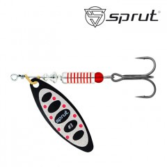 Блесна Sprut Atra Spinner №1.5 6г/BKS