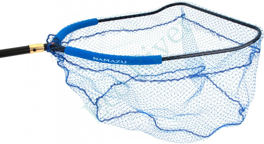 Голова подсачека Namazu Pro, квадратный обод с подгибом 55х45 см + EVA, леска/25/