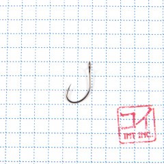 Крючок KOI J-TROUT, размер 8 (INT), цвет BN (10 шт.)/100/