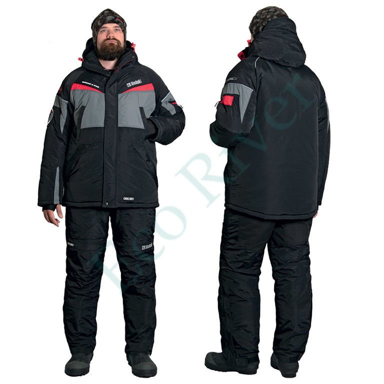 Костюм зимний Alaskan Dakota серый/черный XXXL