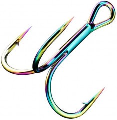 Крючок-тройник Sprut Hara ST-36CHT №4 5шт