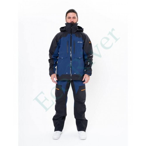 Костюм рыболовный Graff демисезонный размер 4XL/176-182 (Bratex 25000, синий)
