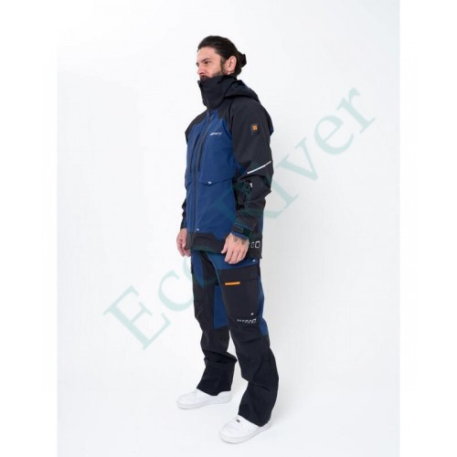 Костюм рыболовный Graff демисезонный размер 4XL/176-182 (Bratex 25000, синий)