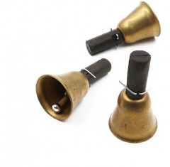 Колокольчик Namazu, с резинкой, латунь (уп. 10 шт.)/1000/