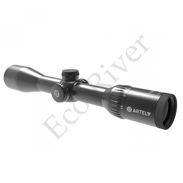 Оптический прицел ARTELV CRS 1.5-6x44 SFP, 30mm, с подсветкой Fiber