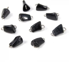 Груз Пуля-эксцентрик окрашенный разборный Яман (10 шт.) - 2 гр., чёрный/700/