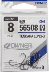 Крючок Owner Tenkara Long-D №8 9шт