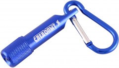 Карабин Следопыт, 5 см, с фонариком,алюминий/1000/