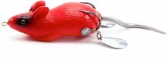 Мышь-незацепляйка Namazu MOUSE с лепестками, 76 мм, 26 г, цвет 12, крючок-двойник YR Hooks (BN) #2/0