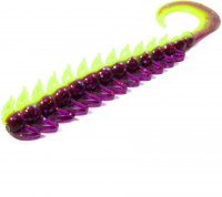 Твистер Yaman PRO Ruff, р.5 inch, цвет #26 - Violet Chartreuse (уп. 5 шт.)