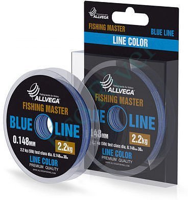 Леска Allvega Fishing Master 0.205 30м голубая