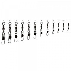 Вертлюг с застежкой Siweida А-136 №8 7131081 5шт (C2-3)