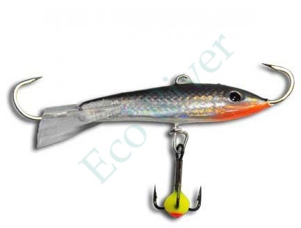 Балансир Lucky John Classic 45мм+тройник 81451-13H