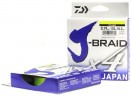 Леска плетёная DAIWA J-Braid X4 Yellow 0.29 135м