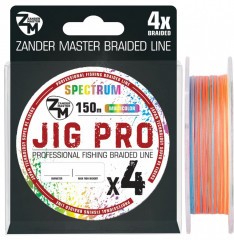 Леска плетёная ZM Jig Pro 0.12 150м multi