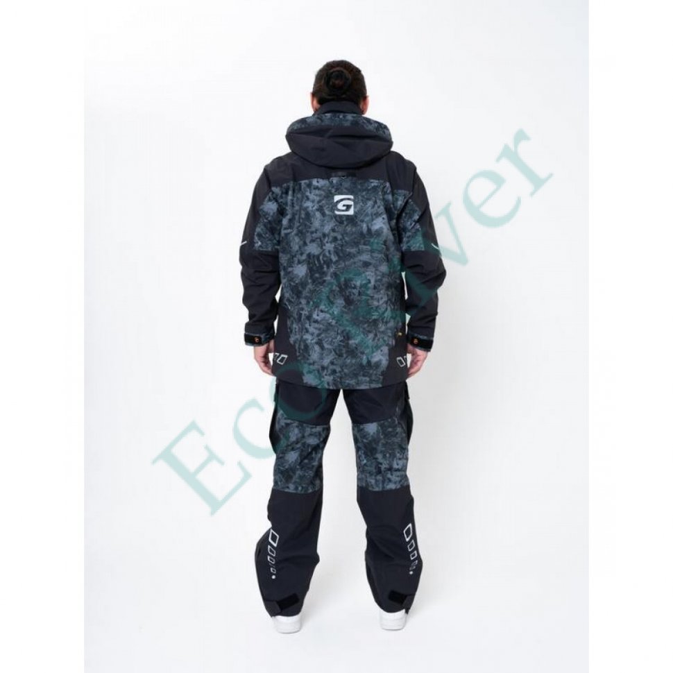 Костюм рыболовный Graff демисезонный размер S/170-176 (Bratex 25000, карбон)