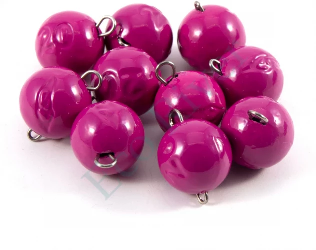 Груз Чебурашка окрашенный разборный Яман (10 шт.) - 20 гр., фиолетовый/250/