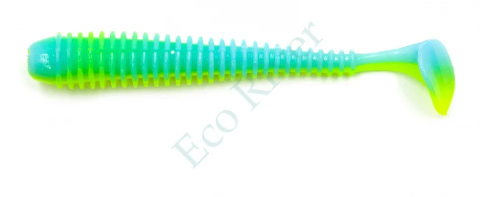 Виброхвост Yaman PRO Betta, р.2,5 inch, цвет #18 - Ice Chartreuse (уп. 8 шт.)