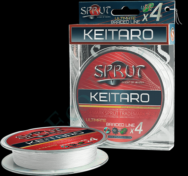 Леска плетёная Sprut Keitaro Ultimate X4 cristal white 0.16 140м
