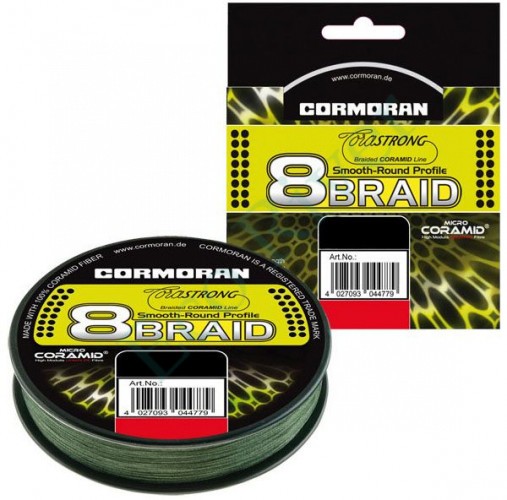 Леска плетёная Cormoran Corastrong PE 8-Braid 0.25 135м