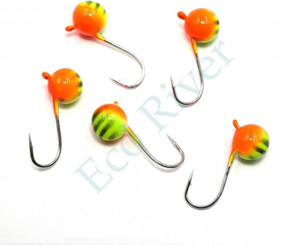 Мормышка вольфрамовая Яман Шар с ушк, р.6,вес 2,20 цв.аргиана(уп.5 шт.)