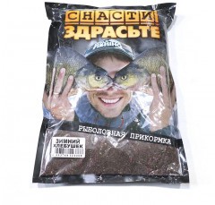 Прикормка MINENKO СНАСТИ ЗДРАСЬТЕ Зимний Хлебушек, 800 г/20/