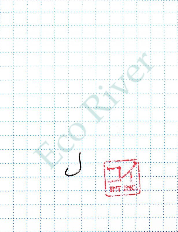 Крючок KOI KAIZU-RING, размер 14 (INT)/5 (AS), цвет BN (10 шт.)/250/