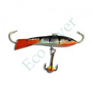 Балансир Lucky John Classic 45мм+тройник 81451-12HRT
