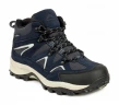 Треккинговые ботинки Bolan (Болан)(п\э,вставки из замши, синий) PTBD-03BL