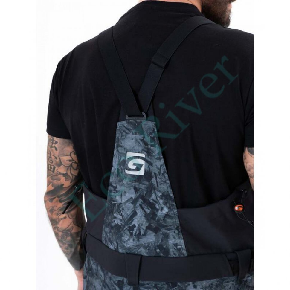 Костюм рыболовный Graff демисезонный размер 3XL/182-1/88 (Bratex 25000, карбон)
