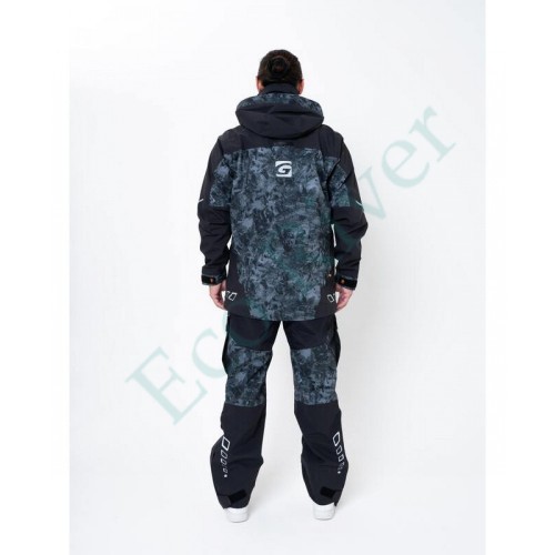 Костюм рыболовный Graff демисезонный размер 3XL/182-1/88 (Bratex 25000, карбон)