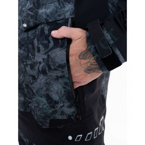 Костюм рыболовный Graff демисезонный размер 3XL/182-1/88 (Bratex 25000, карбон)