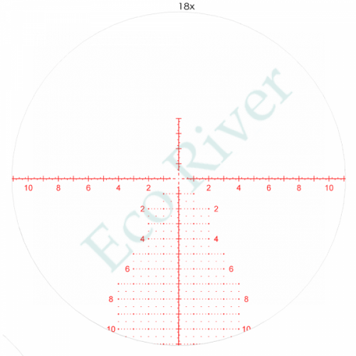Оптический прицел ARTELV LRS 3-18x50 FFP, 34 mm, с подсветкой