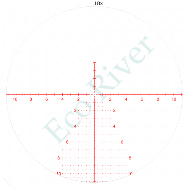 Оптический прицел ARTELV LRS 3-18x50 FFP, 34 mm, с подсветкой