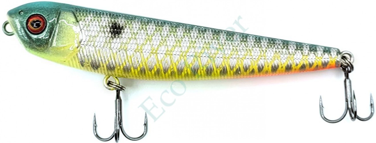 Воблер Namazu Striker, L-85мм, 7г, волкер, поверхностный, цвет №16/200/