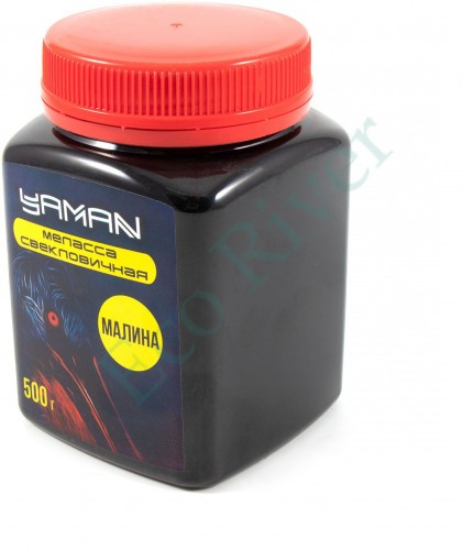 Меласса свекловичная Yaman Малина, 500 г/20/