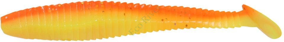 Виброхвост Yaman PRO Flatter Shad, р.3 inch, цвет #25 - Sunshine (уп. 6 шт.)