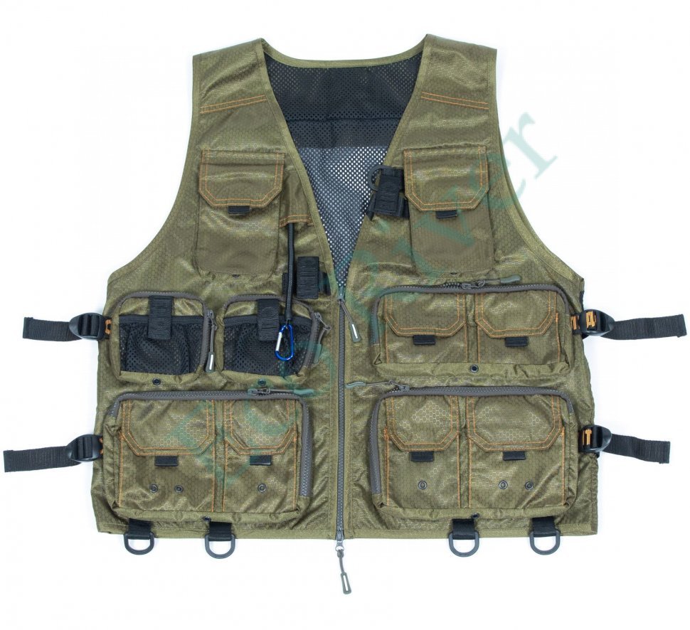 Жилет рыболовный Следопыт Fishing Mesh Vest, р. L/10/