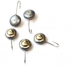 Мормышка паяная Яман Глаз окуневый, вес 1,26 г, латунь (уп. 5 шт.)