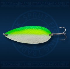 Блесна Sprut Aoko Spoon колеб. 87мм/35г/WGR