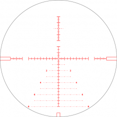 Оптический прицел ARTELV LRS 5-25x56 FFP, 30mm, с подсветкой