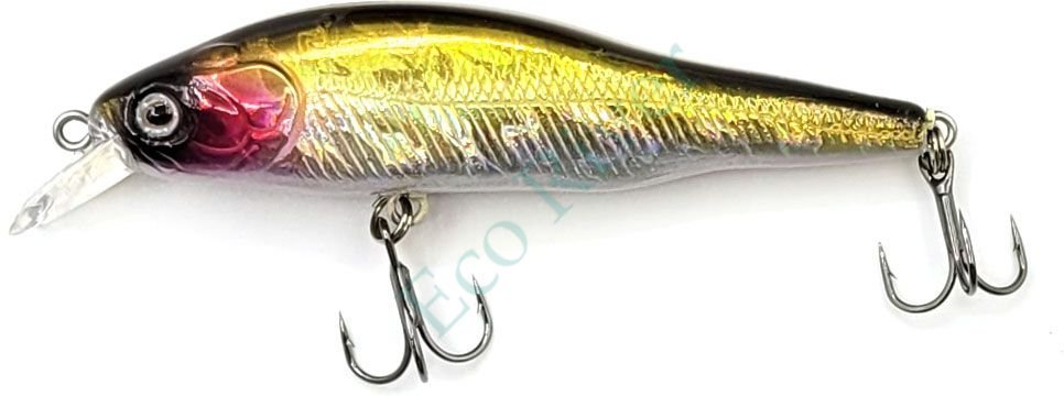 Воблер Namazu Syren Shad, L-80мм, 10г, шэд, плавающий (0,5-1,0м), цвет №10/200/
