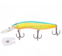 Воблер Namazu Azrai, L-125мм, 20 г, минноу, плавающий (0,5-3/5м), цвет №7/200/