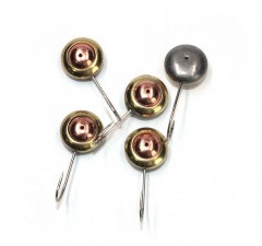 Мормышка паяная Яман Глаз окуневый, вес 2,23 г, медь (уп. 5 шт.)