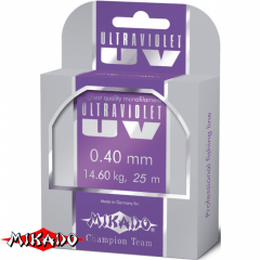 Леска Mikado Ultraviolet 0.12 25м