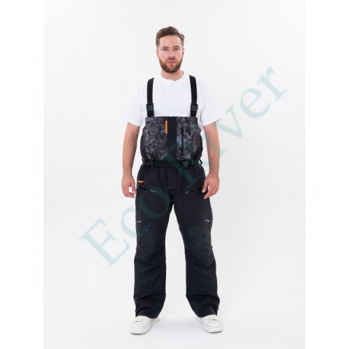 Костюм рыболовный Graff зимний до -50гр. размер L/176-182 (карбон)