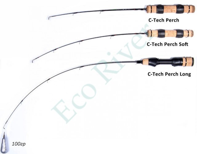 Удочка зим. Lucky John C-Tech Perch 43см LJ104-01